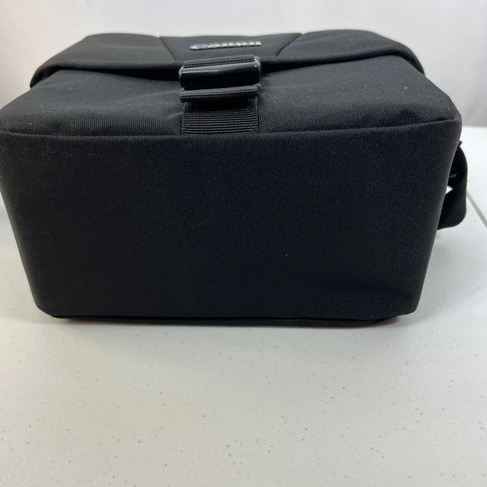 Canon Padded Camera Case Hand & Shoulder Straps Adjustable Dividers